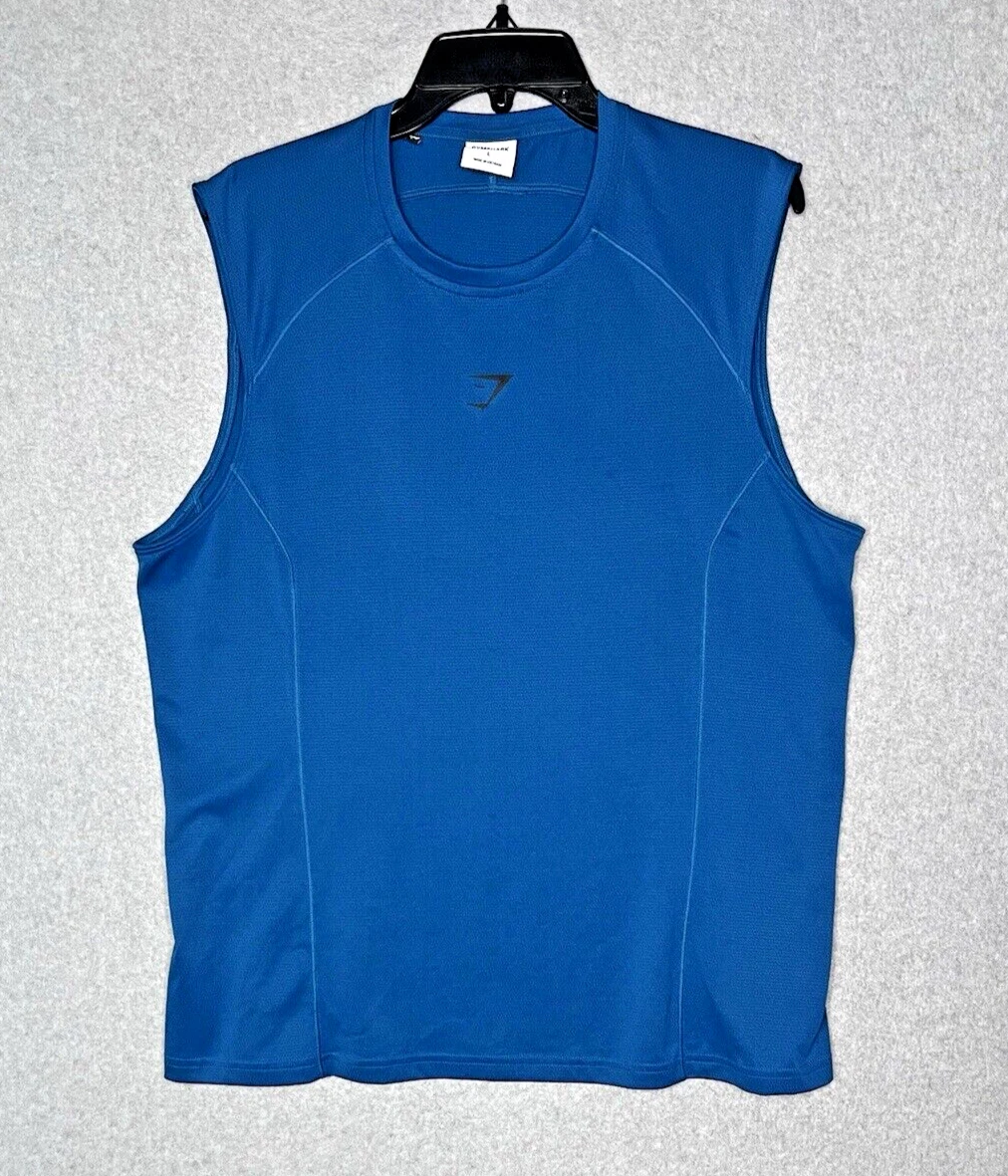 gymshark aspect active workout sleeveless muscle tank-top