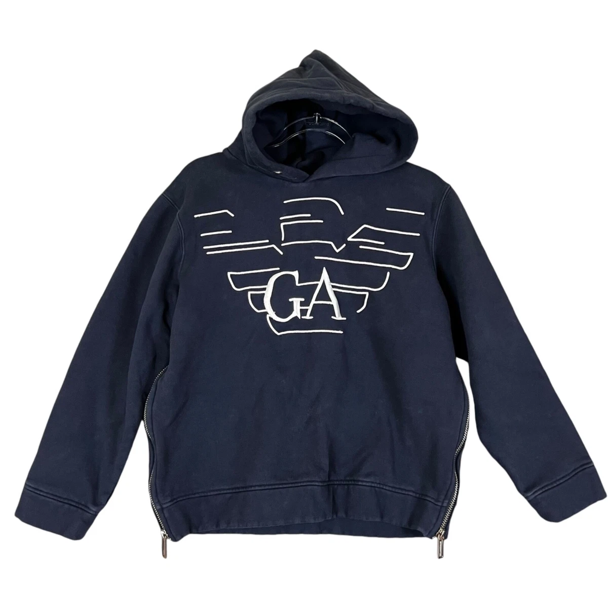 Emporio Armani Blue Hoodies & Sweatshirts for Men for Sale | Shop 