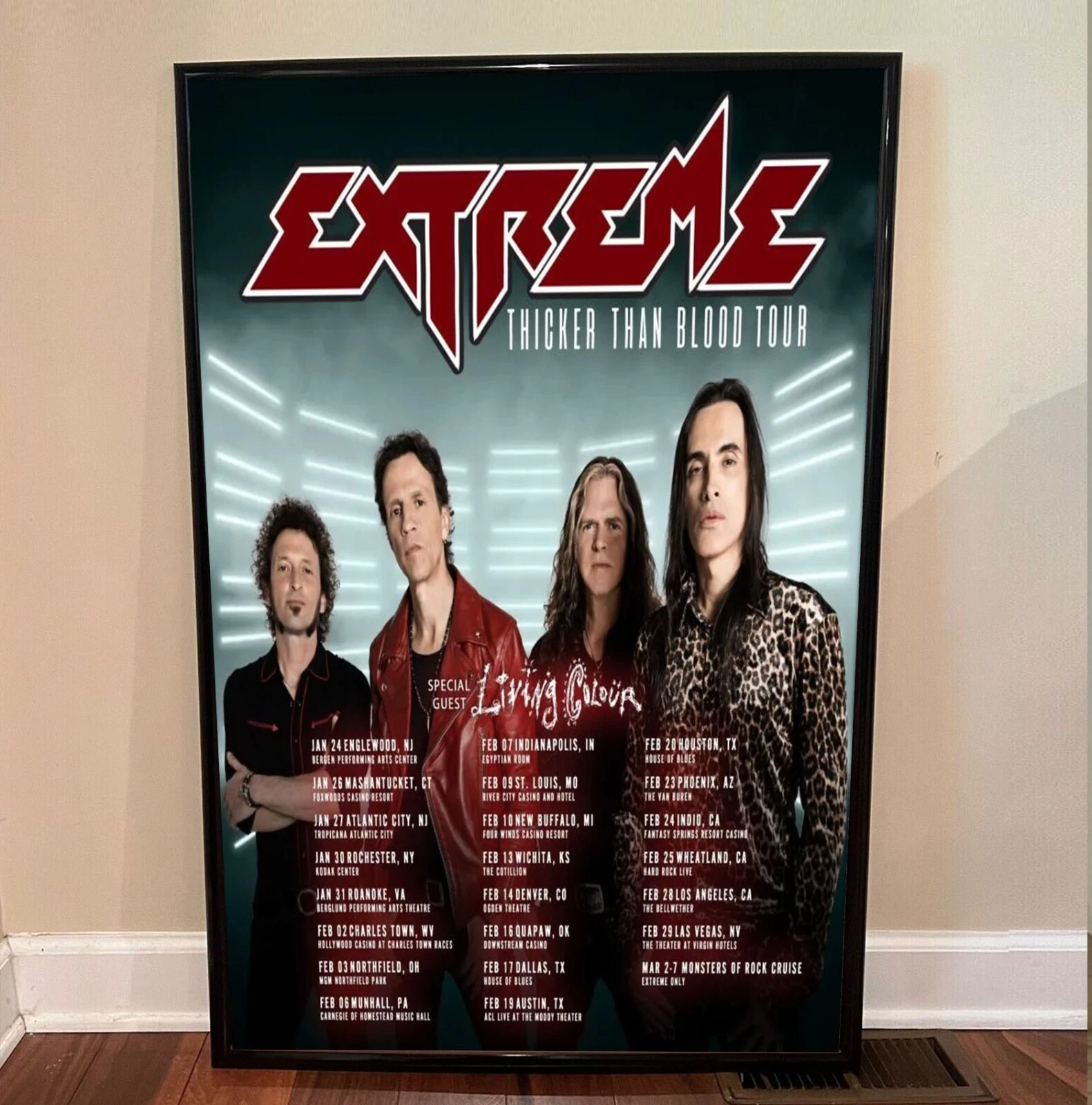 Extreme - Tour 2024 Poster