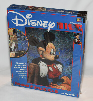 NEW! Damaged - Disney Photomosaics Robert Silvers 1026 Piece