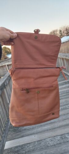 THE SAK LEATHER SARATOGA CONVERTIBLE BACKPACK CROSSBODY BAG Read Description - Picture 2 of 7