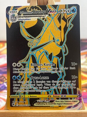 Schimmelreiter Coronospa VMAX GOLD TG29/TG30 Astralglanz NM Deutsch Pokemon