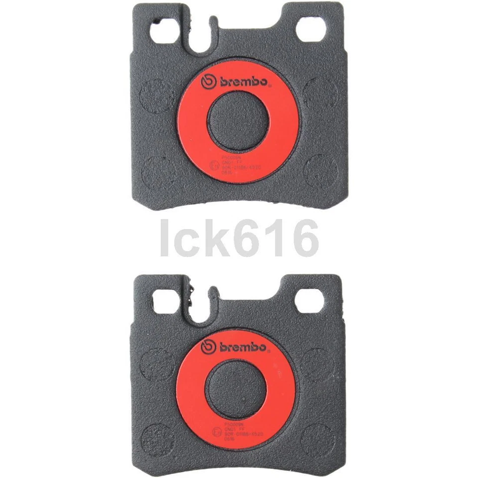 布雷博刹车片套装前后 2X 适用于 1993 - 1993 梅赛德斯 - 奔驰 300CE — 第 2/4 张图片