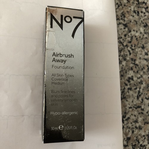 No7 Airbrush Away Foundation Calico Brand New Rare