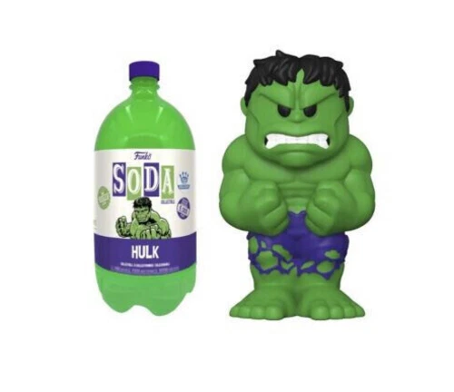 Funko Pop! Exclusives Vinyl SODA 3 Liter Hulk Green Marvel- Limited 5K Made