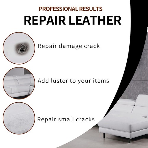 Flüssigleder SCHWARZ 20ml Leder Reparatur Gel Autositze Sofa Schuhe Jacken - Picture 11 of 23