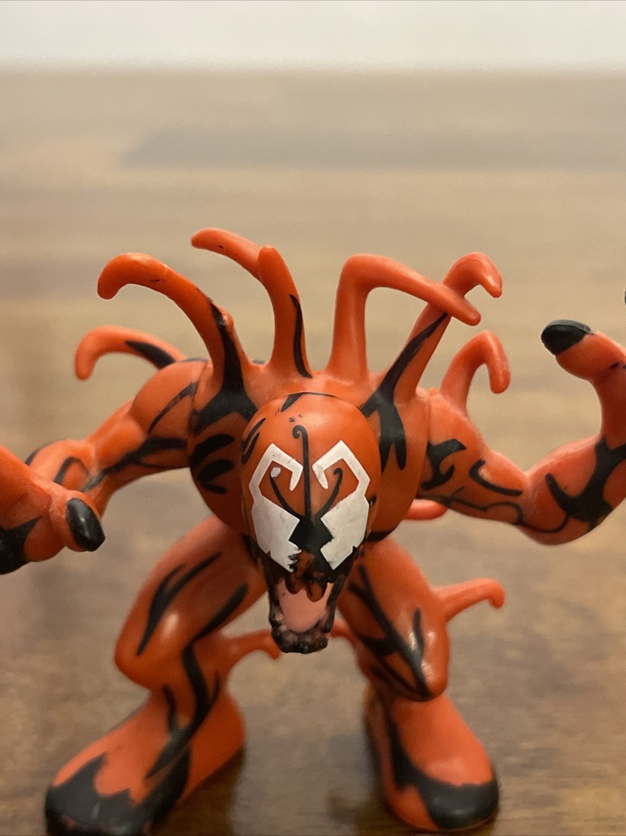 MARVEL PLAYSKOOL SUPERHERO SQUAD RARE FIGURE : CARNAGE ( SPIDER