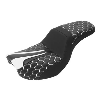 Rider Passenger Seat Fit For Harley Dyna Super Wide Glide Street Fat Bob 2006-17