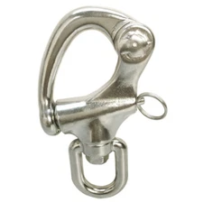 2-3/4" Marine Stainless Steel Swivel Eye Snap Shackle Anchor 3,968 Lbs