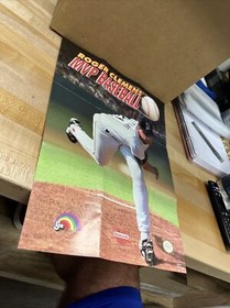 Roger Clemens MVP Baseball NES Nintendo Insert Poster Only. 15 3/4 X 11 3/4.