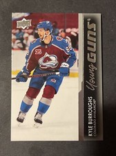 2021-22 Upper Deck Series 1 Kyle Burroughs Young Guns Rookie UD #206