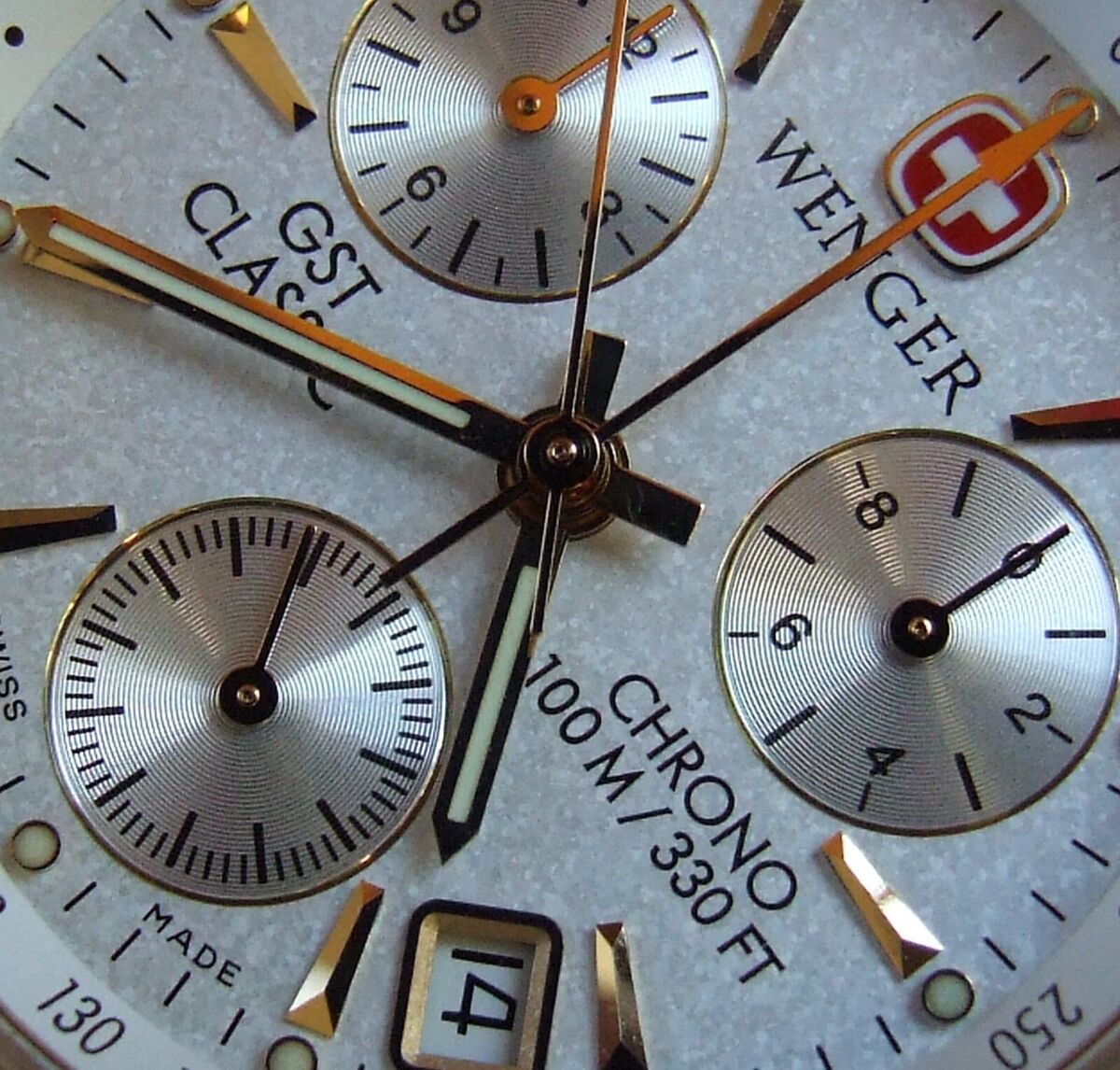 ULTRA Rare WENGER GST CLASSIC Swiss Army 27J CHRONOGRAPH ULTRA Rare WENGER GST CLASSIC Swiss Army 27J CHRONOGRAPH