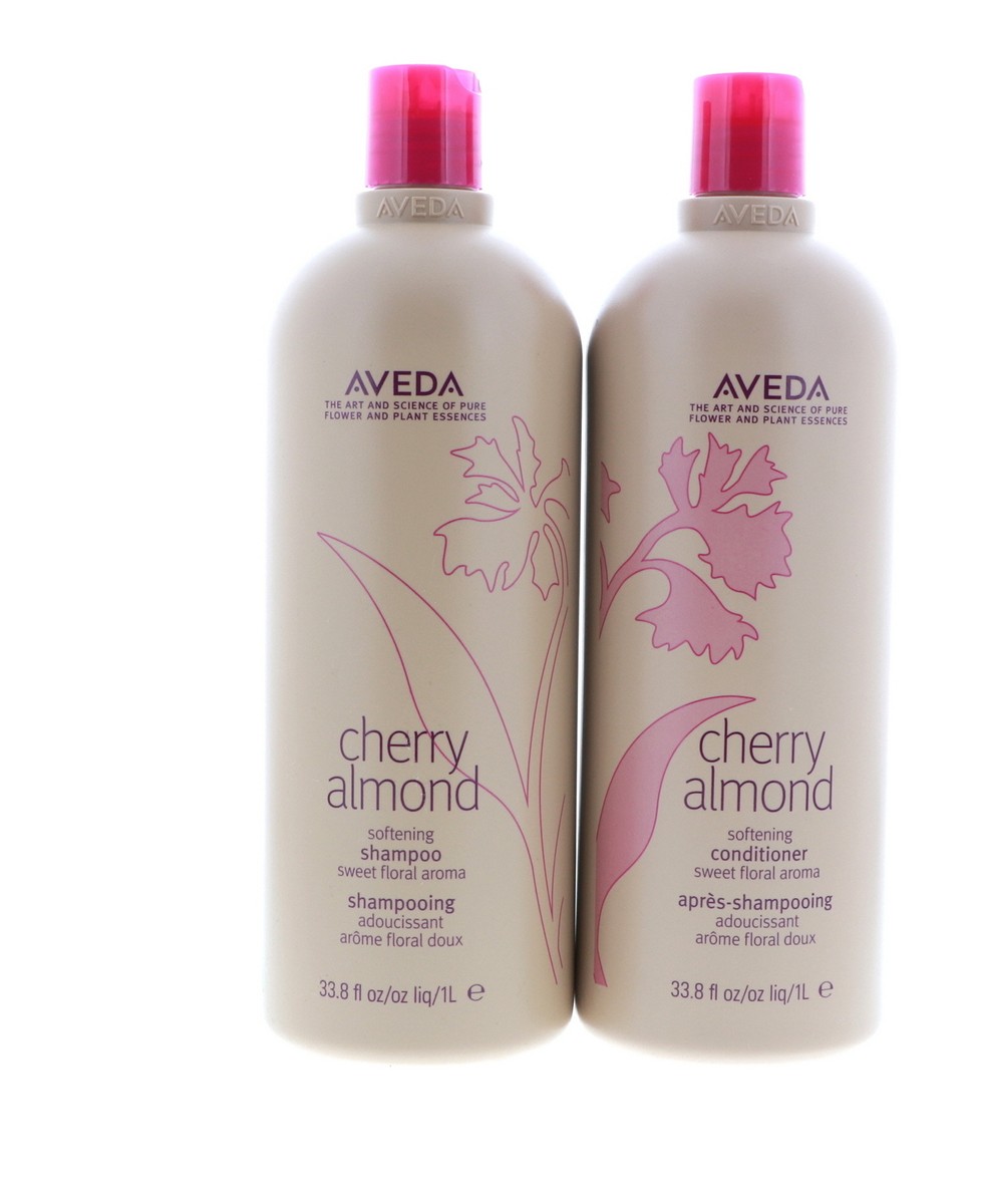 AVEDA cherry almond コンディショナー 1000mL Aveda Cherry Almond Softening Shampoo and Conditioner, 33.8