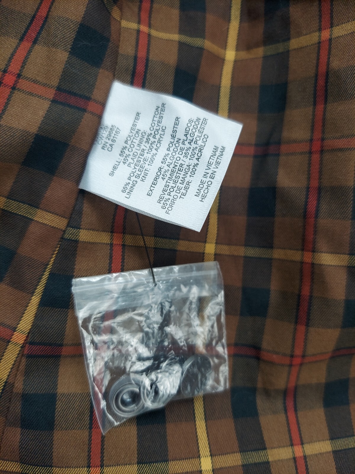 PENDLETON Red Full Zip Front Hooded Water Resista… - image 7