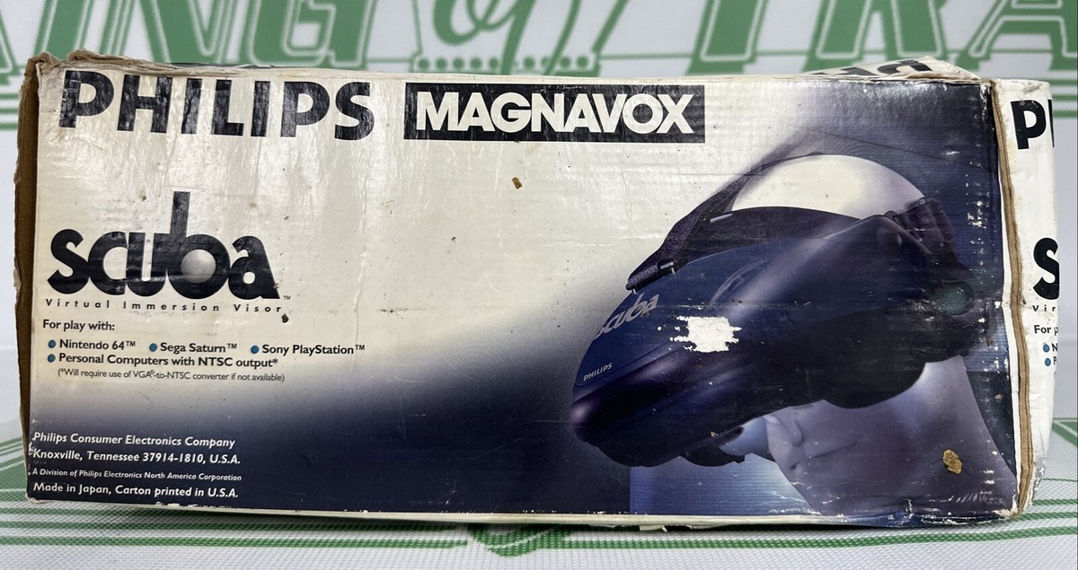 Philips SCUBA A/V Headset VIV100AT - Tested and Working | eBay