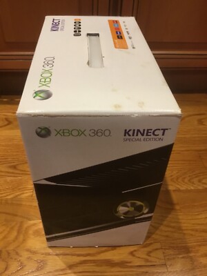 Black Microsoft Xbox 360 250 gb System Console NEW Sealed w