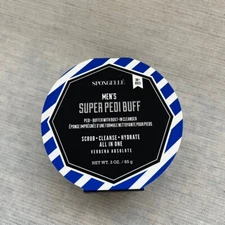 Spongelle Multi-Use Body Wash Infused Buffer  - Mens Womens - Super Supreme Pedi