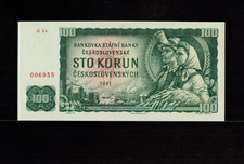 Czechoslovakia 100 KORUN 1961 G54 GEM UNC - Rare
