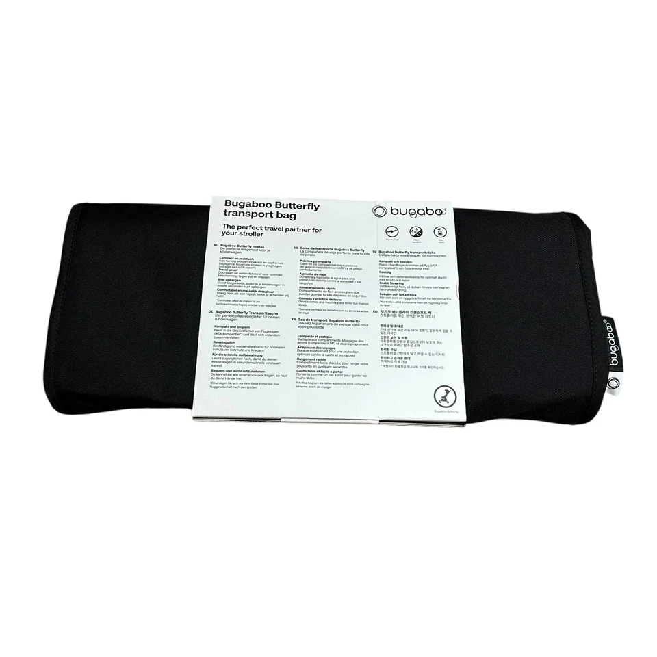 Bugaboo Butterfly Stroller Travel Bag - Black - Image 2 of 3