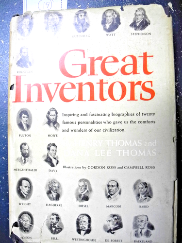 1948/1st ed/Life Stories of the Great Inventors/Henry and Dana Lee ...