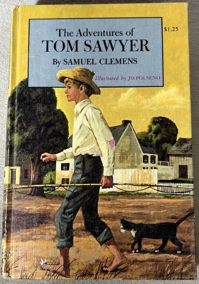 Adventures Of Tom Sawyer Samuel Clemens Hardcover Book 1963