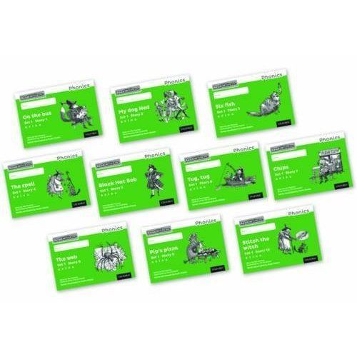 Read Write Inc Phonics: Black and White Green Set 1 Storybooks Mixed Pack of 10 - Image 3