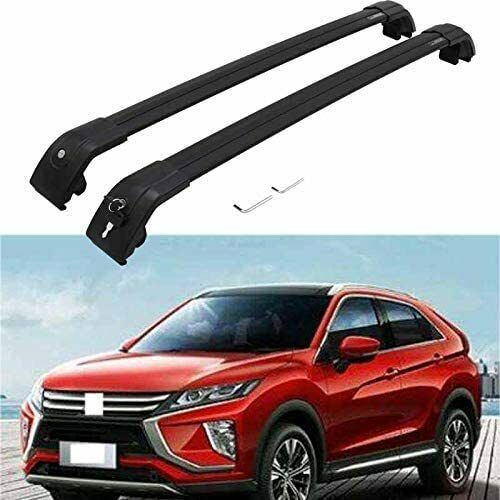 2Pc Roof Rail Rack Cross Bar Crossbar Fit for Mitsubishi Eclipse Cross 2018-2020 - Picture 1 of 9