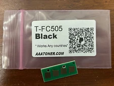 1 Black Toner Chip T-FC505 for Toshiba 2505AC, 3005AC, 3505AC, 4505AC, 5005AC