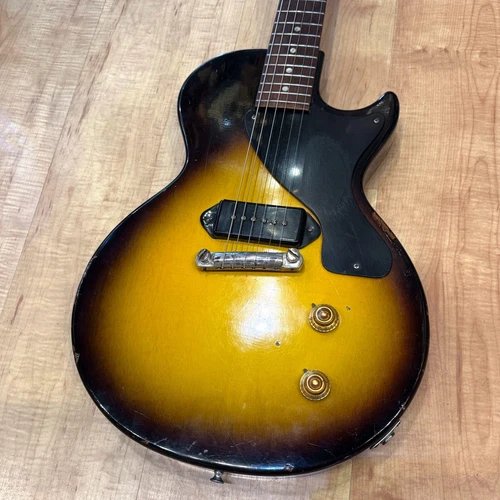 Vintage 1956 Gibson Les Paul Junior Model Electric Guitar (Sunburst)