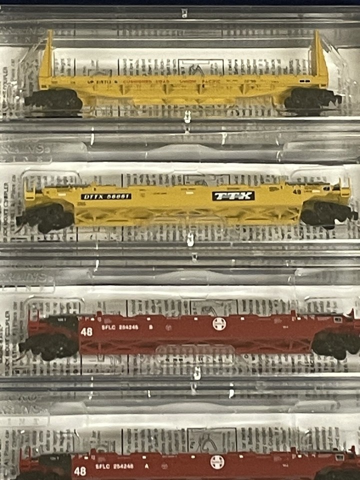 New! ZScale Micro Trains Freight Car Bundle eBay