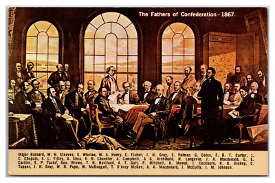 The Fathers Of Confederation - 1867 - Restaurant Canada