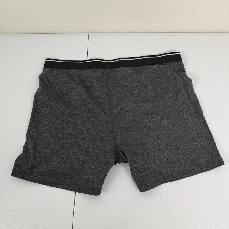 Calzoncillos boxer Icebreaker Merino Anatomica Fly gris carbón para hombre XL 1009459 Foto 2 de 4