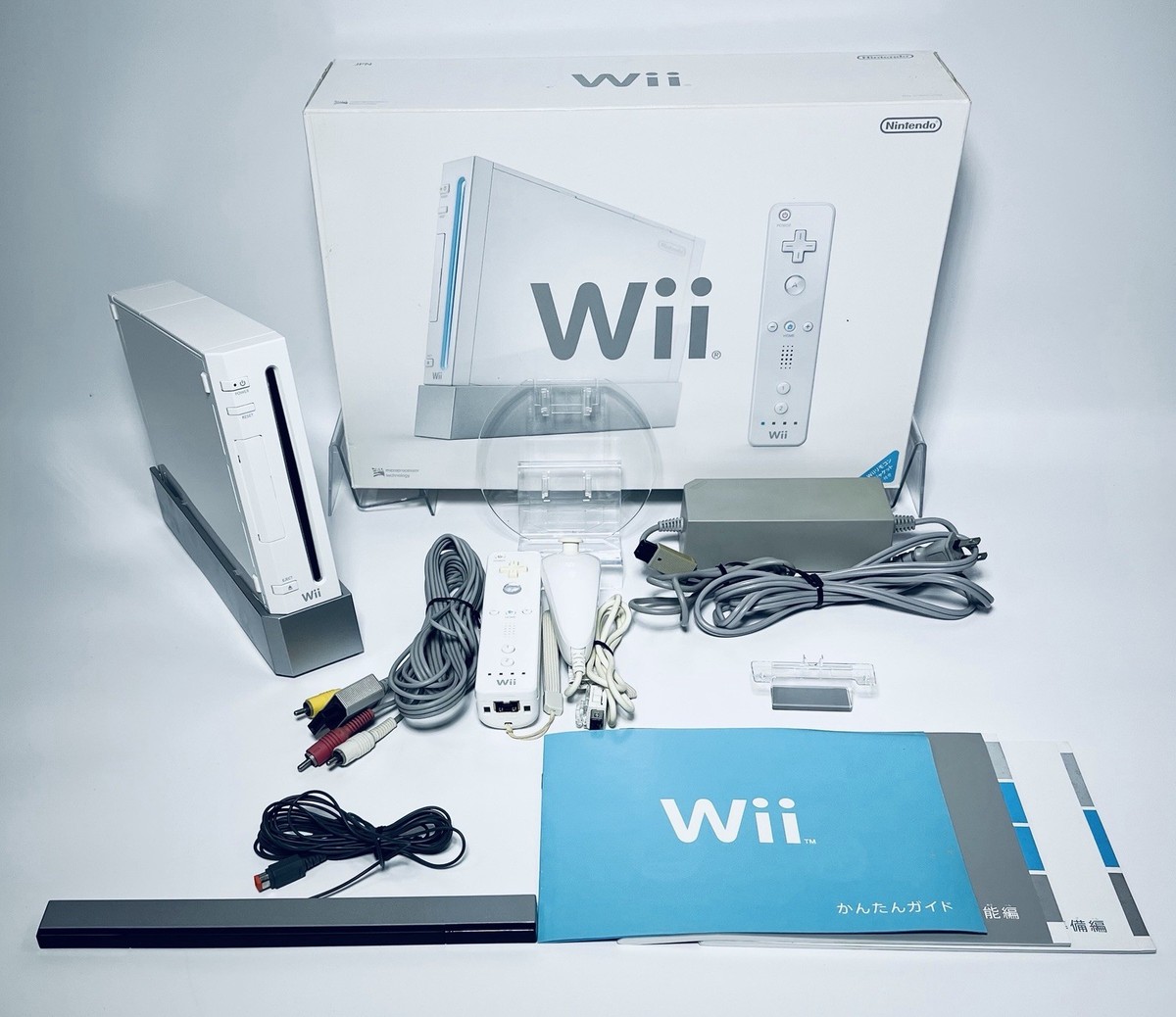 🎮✨ Nintendo Wii RVL-001 White Console Complete in Box (CIB