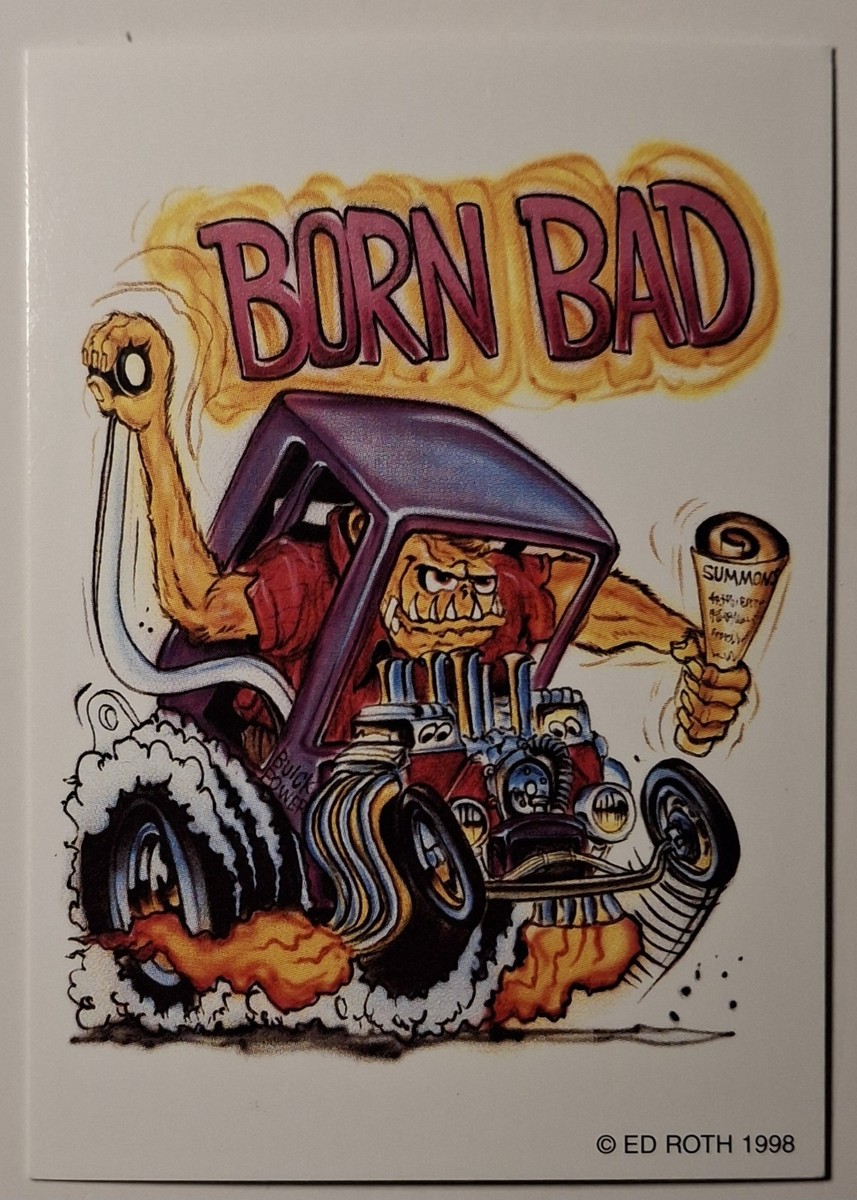 1998 Rat Fink trading card 