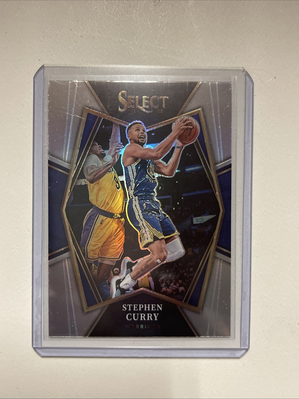 2021-22 Panini Select - Premier Level Stephen Curry #121 Silver Prizm