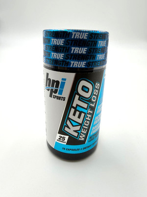BPI Sports Keto Weight Loss Powerful Ketogenic Fat Burner with BHB Salts - 25srv