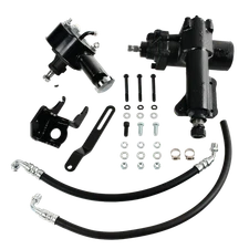 Power Steering Conversion Gear Box Kit For 1955-57 Chevy Bel Air 210 500 Series