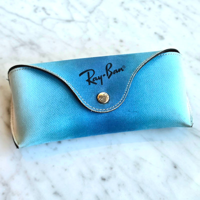 Sonnenbrillenetui Etui RAY BAN Rayban Etui sunglasses case blue
