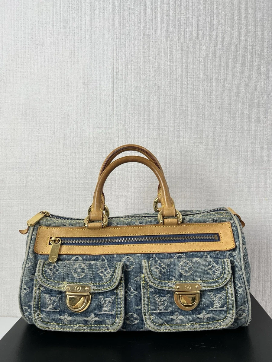 路易威登牛仔外部中号包和女士手提包| eBay