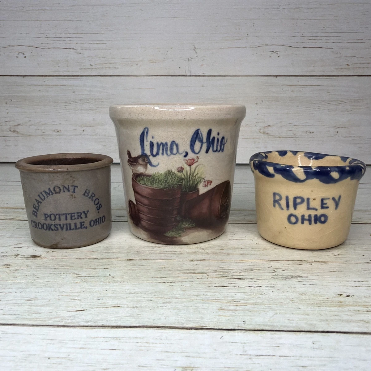 Beaumont Bros Pottery ミニキャニスター 5個セット Beaumont Pottery for sale | eBay
