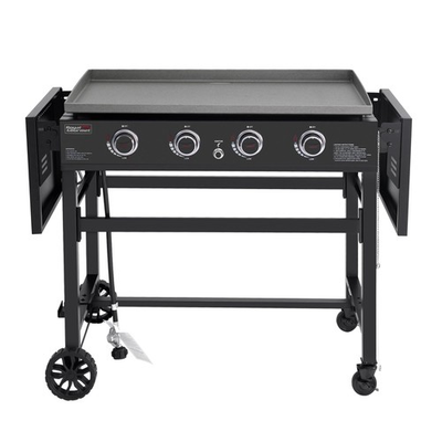 #ad ROYAL GOURMET GB4001B 4 BURNER PROPANE GAS GRIDDLE FOLDABLE Scratch amp; Dent $379.68