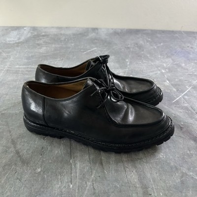 Officine Creative Volcov Leather Derby Shoes In Black Leather Size 43 EU