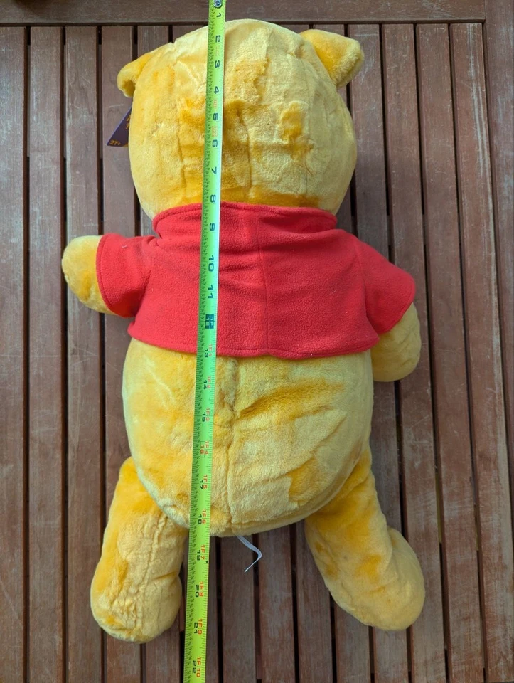 迪士尼小熊维尼I Talk Jumbo毛绒费舍尔价格26英寸带标签ST79 — 第 2/4 张图片