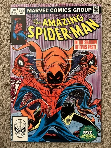 The Amazing Spider-Man #238, NM Tatooz inc, HIGH GRADE! Mark On Back.
