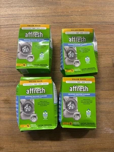 CASE OF 4 Frais W10549846 Nettoyeur de laveuse, 5 Comprimés par boîte