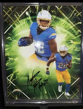 Fanatics Emanate Autographed Najee Harris Los Angeles Chargers Card 20/99