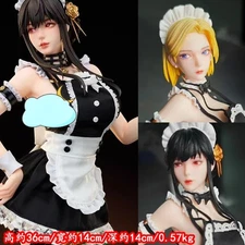 SPY×FAMILY Yor Forger Bathroom Maid Uniform PVC Figure Model Statue Collectibles