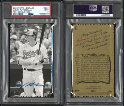 2023 Topps Heritage - 1974 Topps Deckle Edge Boxtopper Adley