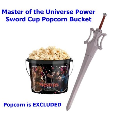 Master of the Universe Power Sword Becher Popcorn Eimer Kombi-Set Cinema Movie L