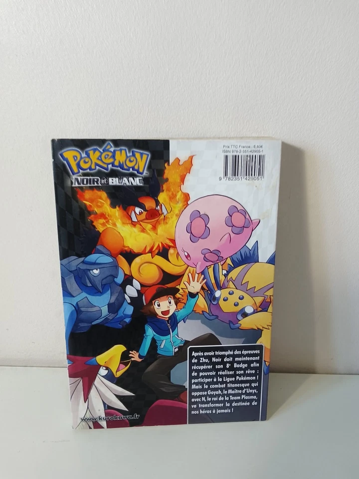 Manga - Pokémon - Noir Et Blanc - Tome 7 - Kurokawa - Hidenori Kusaka - Photo 3/4
